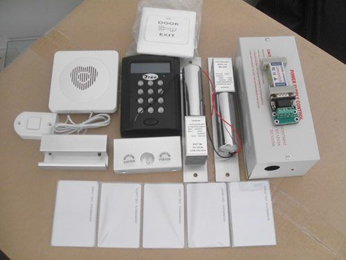 藍精靈門禁考勤機-雙扇電插鎖-門禁電源-出門按鈕-有線門鈴-感應卡-通訊轉(zhuǎn)換器